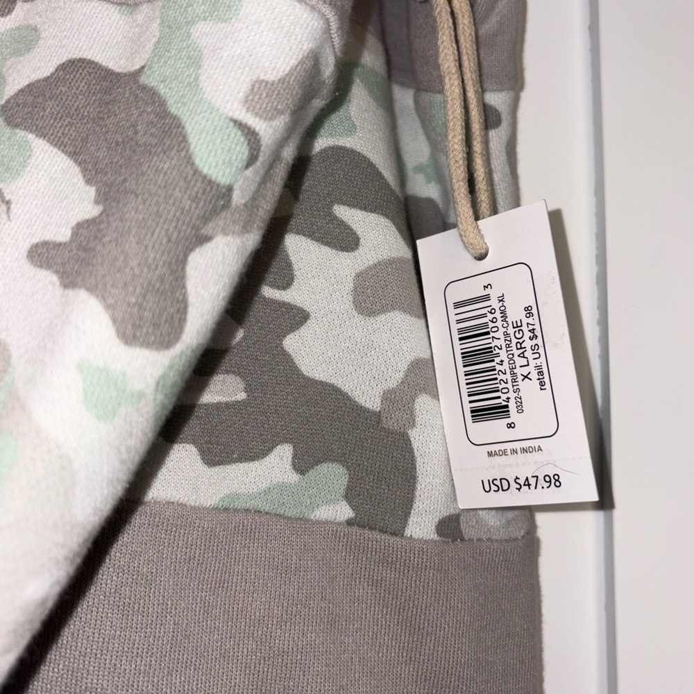 Simply Southern Camo Quarter Zip Pullover - Picture 6 of 6